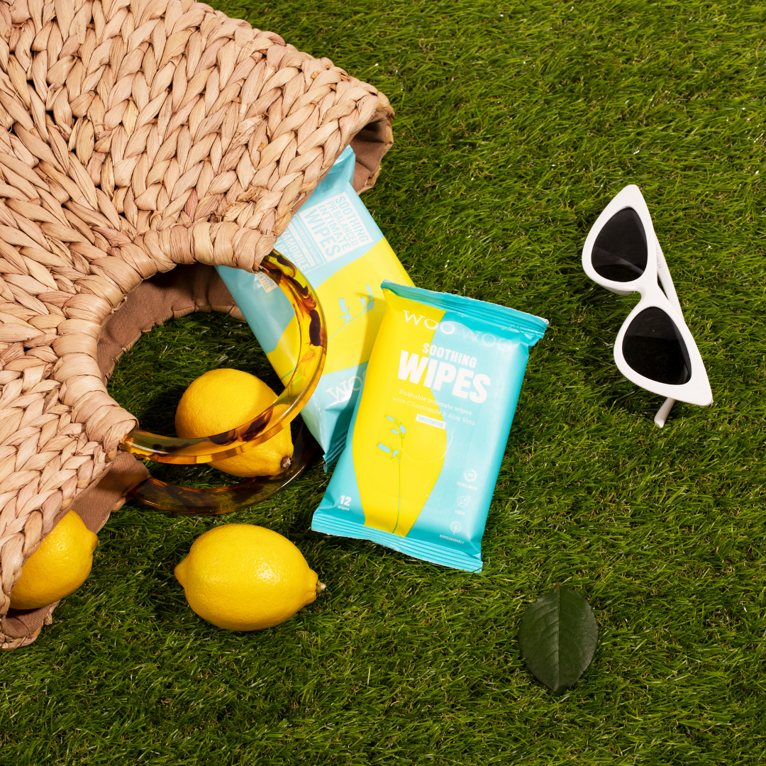 WooWoo Soothe it! Chamomile & Aloe Vera Intimate Wipes x12/x20