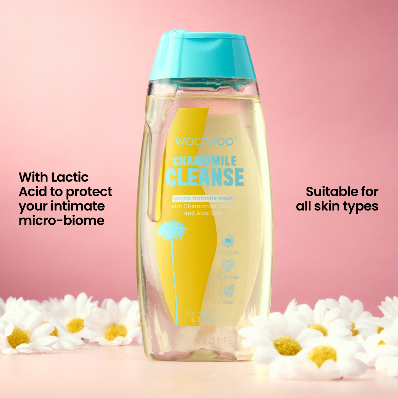 WooWoo Chamomile Cleanse! pH-Balanced Body Wash