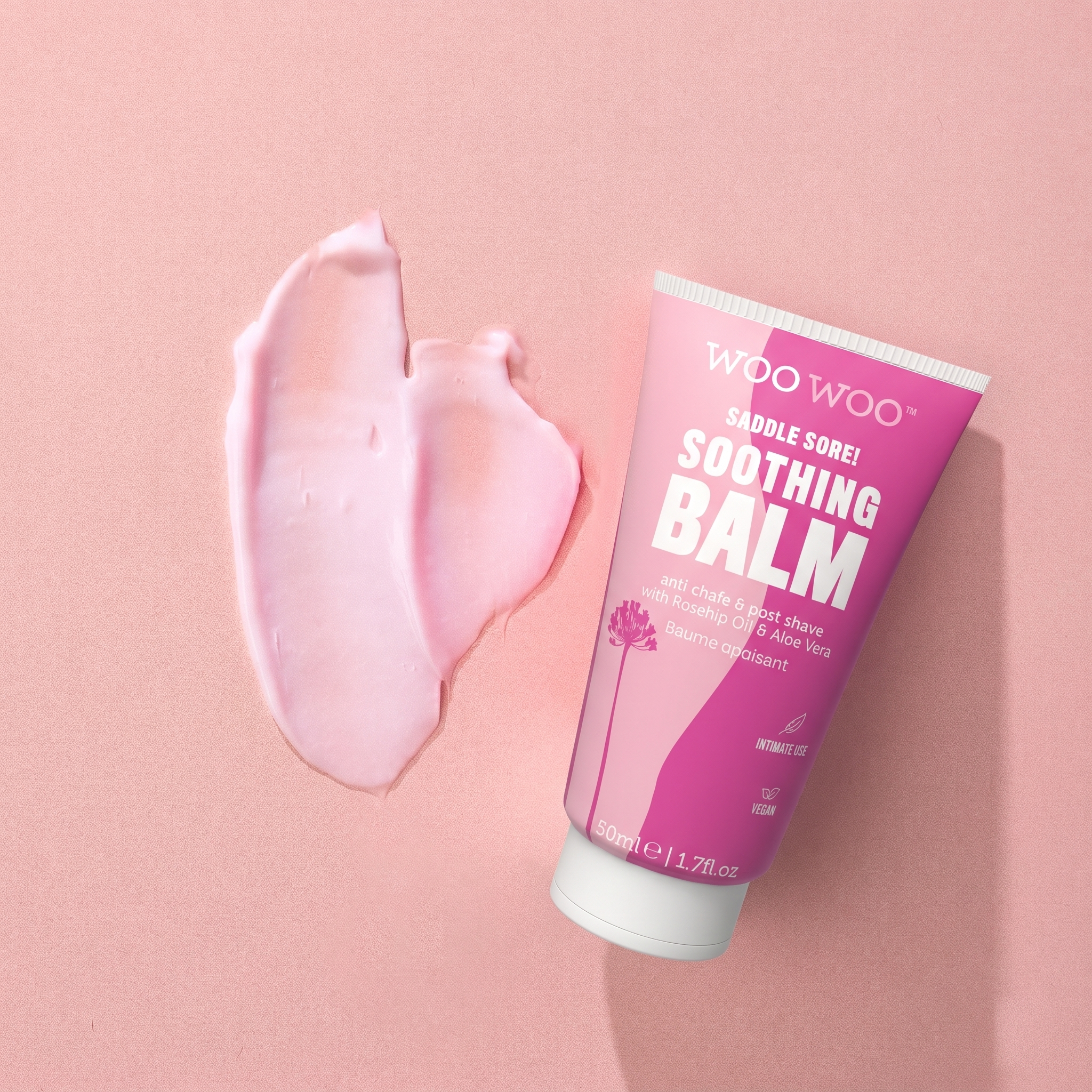 WooWoo Saddle Sore! Soothing Balm with Rosehip & Aloe Vera
