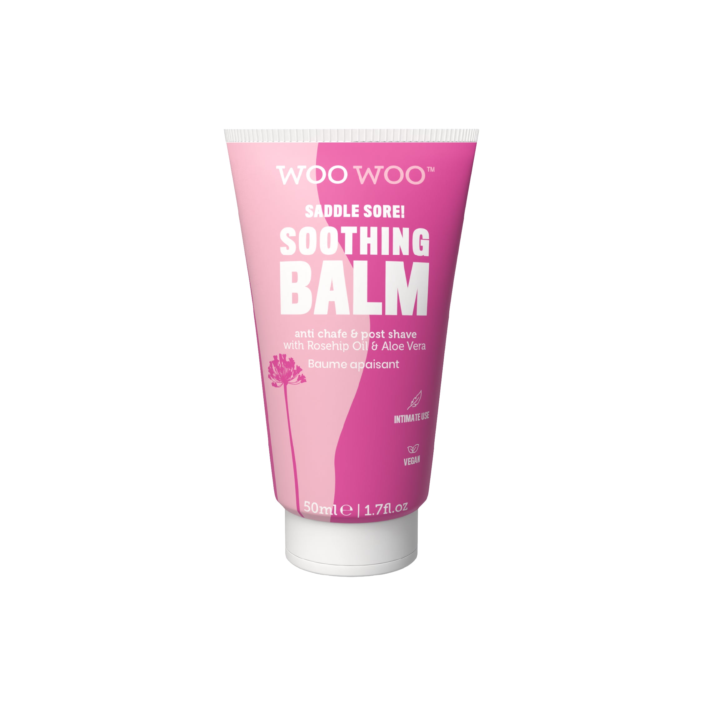 WooWoo Saddle Sore! Soothing Balm with Rosehip & Aloe Vera