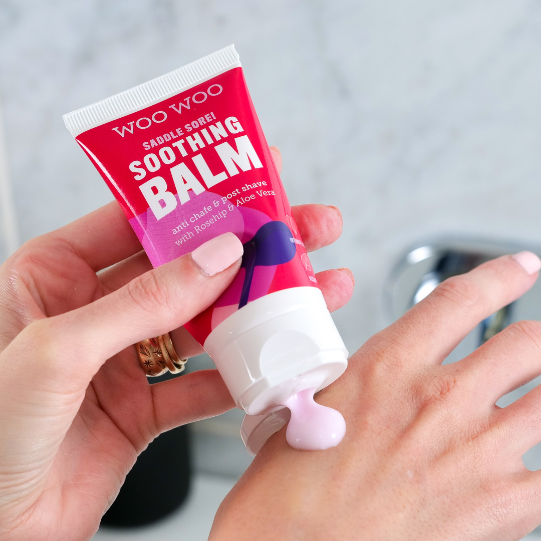 WooWoo Saddle Sore! Soothing Balm with Rosehip & Aloe Vera