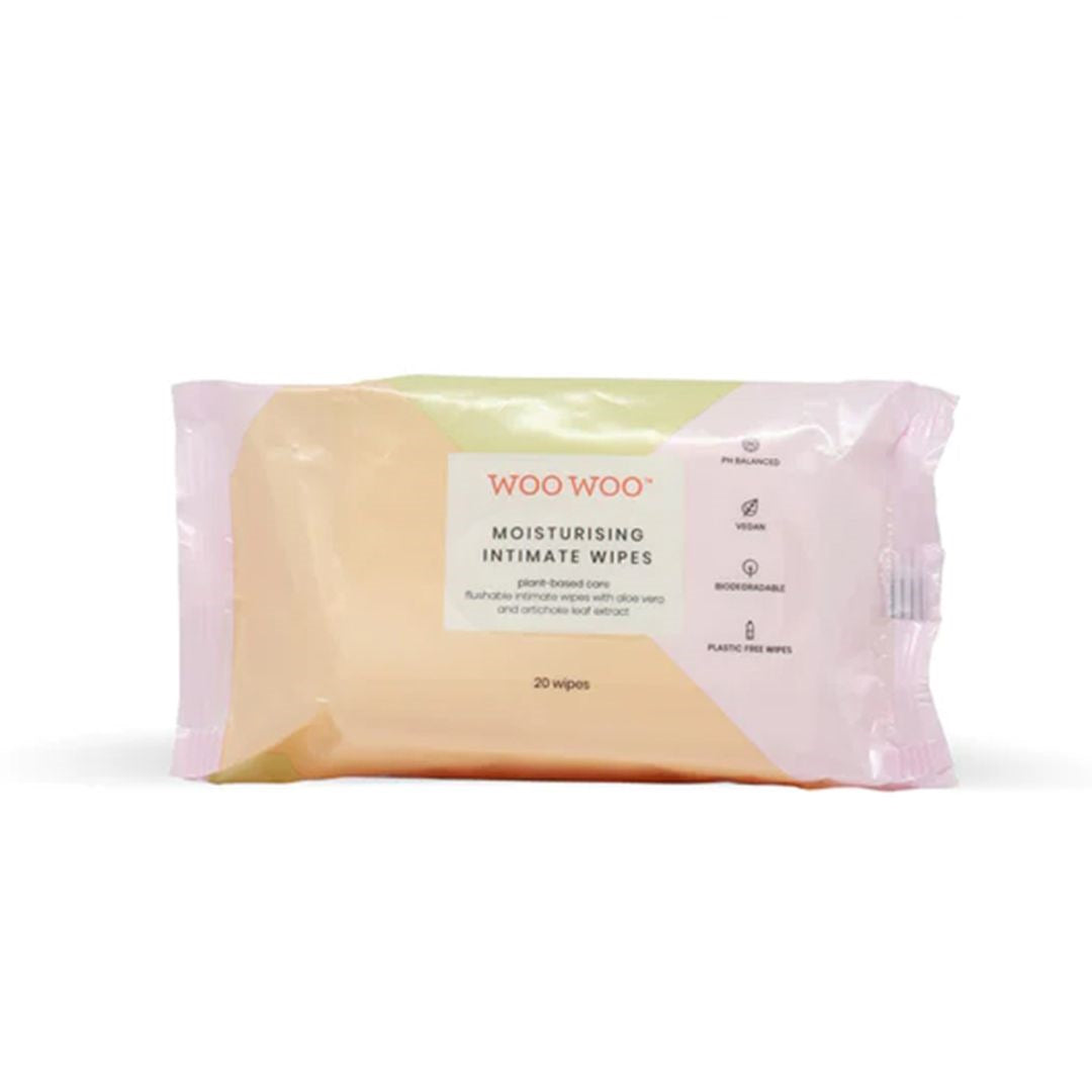 Moisturising Natural Intimate Wipes