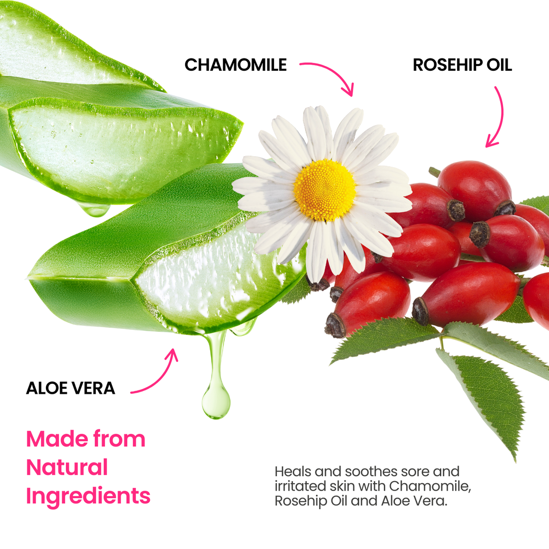 WooWoo Saddle Sore! Soothing Balm with Rosehip &amp; Aloe Vera