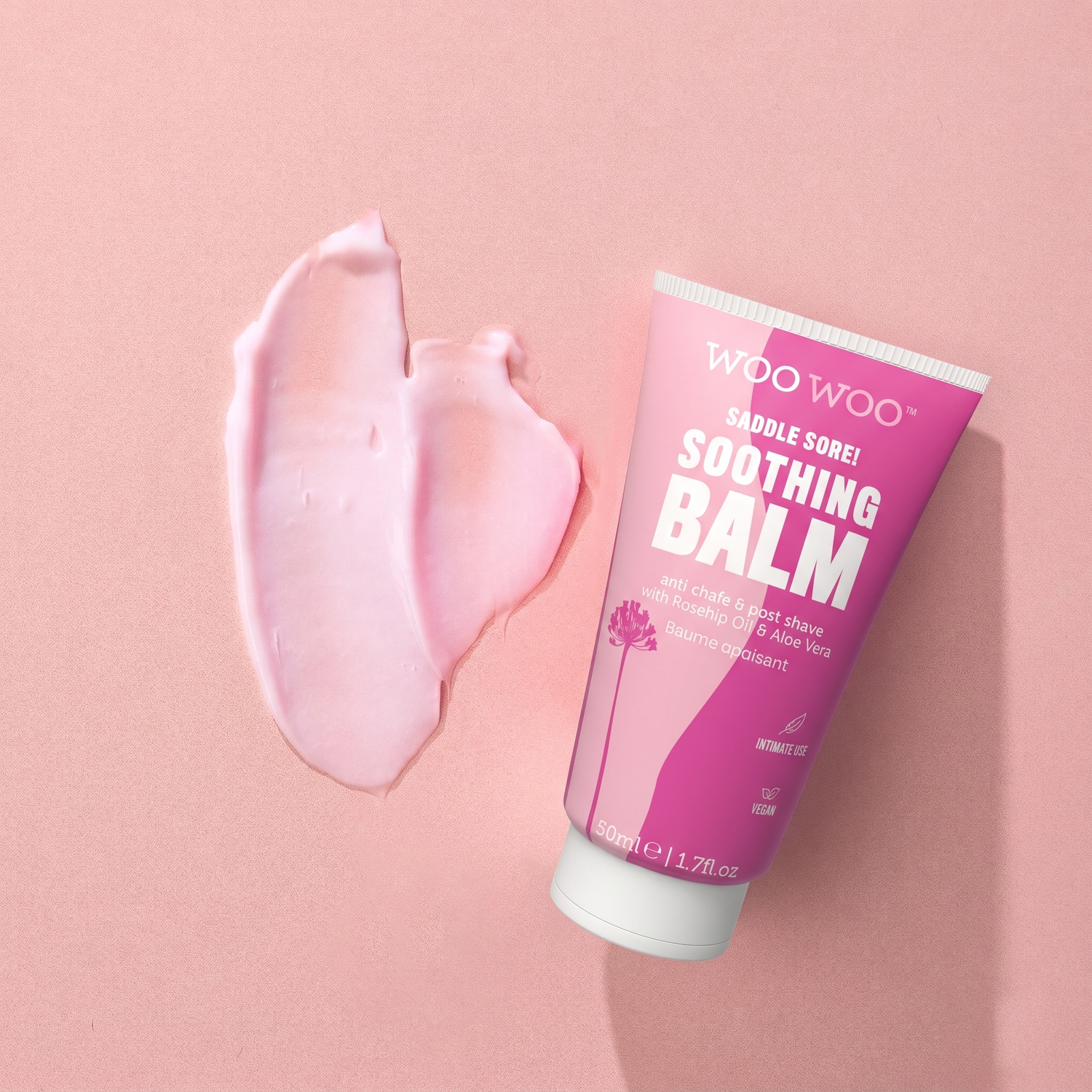 WooWoo Saddle Sore! Soothing Balm with Rosehip &amp; Aloe Vera